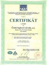 certifikát