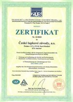 certifikát